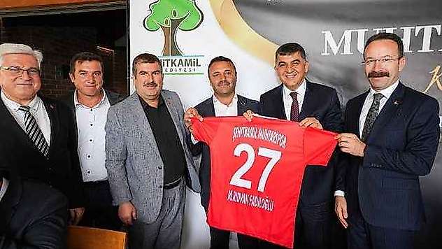 Fadıloğlu İle Yamlı, Muhtarlar İle Bir Araya Geldi