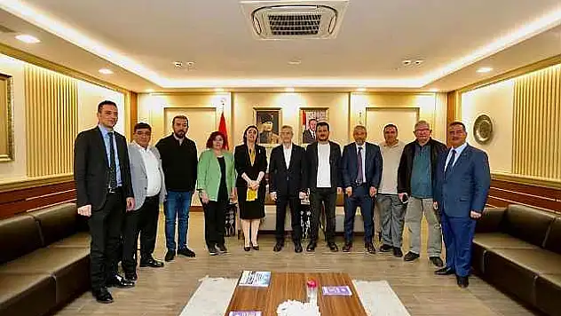 Gazeteciler Şahinbey Belediyesi'nin Kitap Fuarını Ziyaret Etti