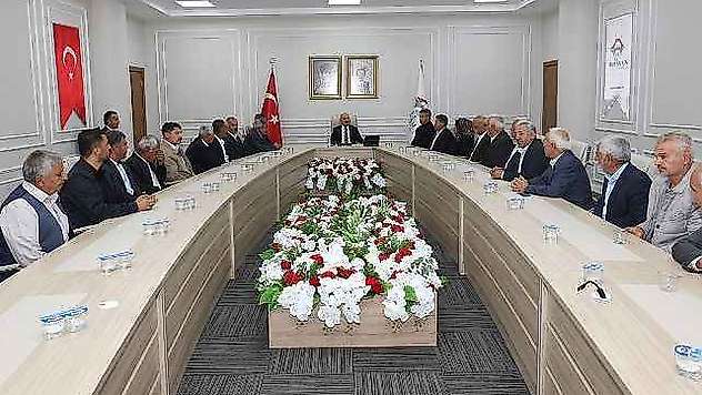 Muhtarlardan Vali Varol'a Ziyaret