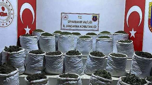 783 Kilo Esrar Ele Geçirildi