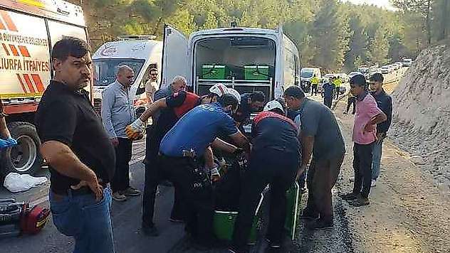 Devrilen Traktörün Sürücüsü Hayatını Kaybetti