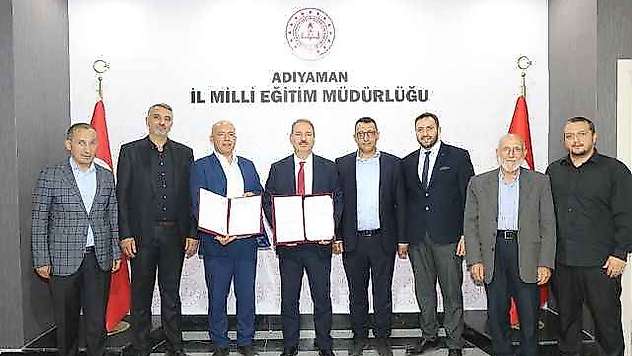 Gurbetçilerden Adıyaman'a Dört Derslikli Okul