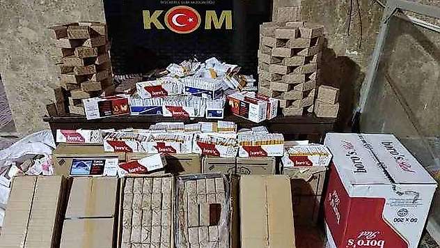 Malatya'da kaçakçılık operasyonu