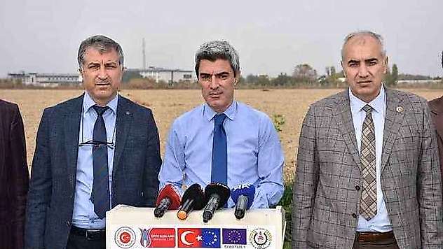 Ziraat okulunda hedef 120 ton buğday üretimi