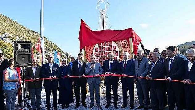 Andırın'da Şehitler Anıtı ve Seyir Terası'nın Açılışı Gerçekleştirildi