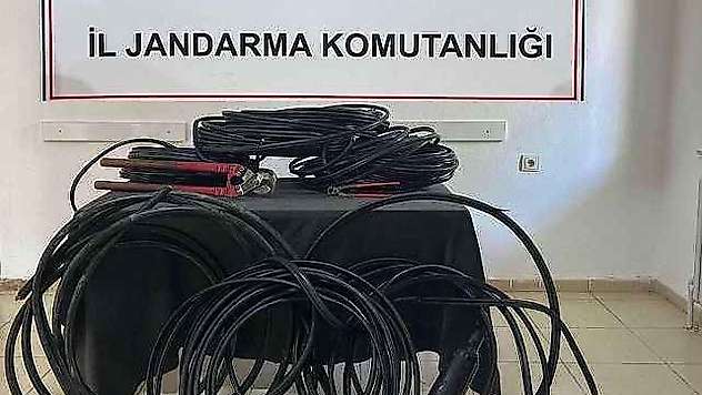 Adıyaman'da Kablo Hırsızları Yakalandı