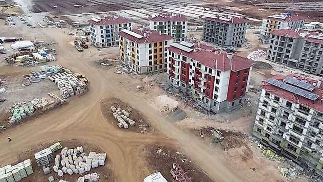 Adıyaman'da kalıcı deprem konutları hızla yükseliyor