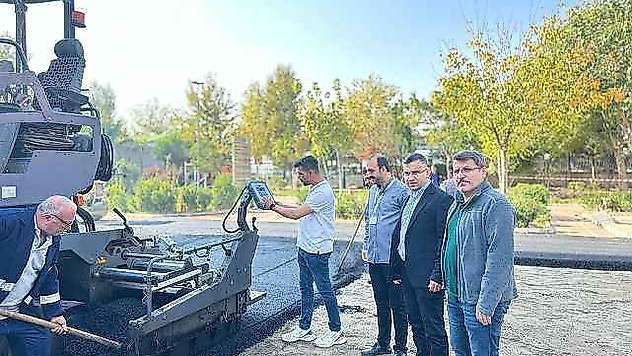 Kahta Devlet Hastanesi'nin çevresi yenileniyor
