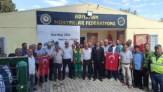 Adıyaman Muhtarlar Federasyonundan İsrail Mallarına Boykot Çağrısı