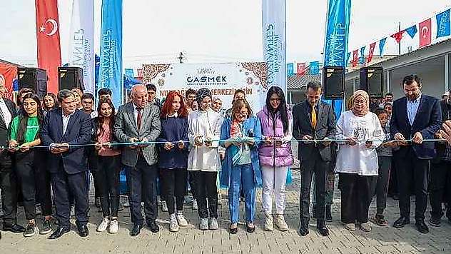 Deprem bölgesinde yeni GASMEK binaları hizmete açıldı