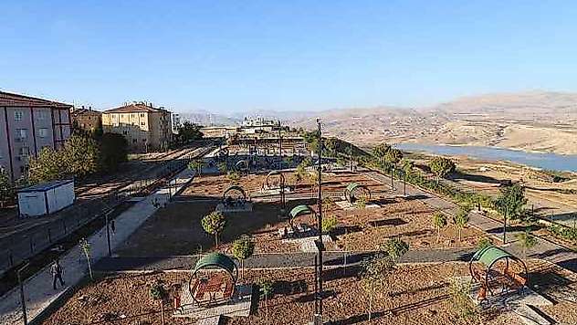 Gül Bahçesi Parkı Mesire Alanı Bitme Aşamasında