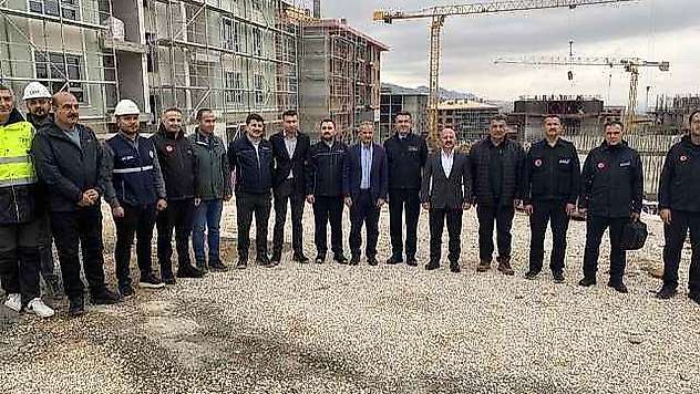 AFAD Başkanı Oktay Memiş, Adıyaman'da incelemelerde bulundu