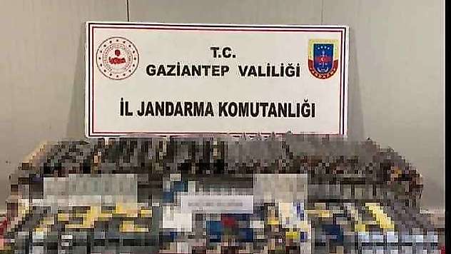 41 Bin TL değerinde kaçak sigara ele geçirildi: 1 gözaltı