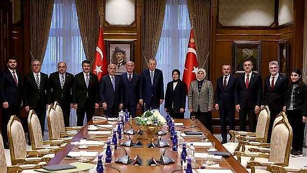 Kahramanmaraş Heyetinden Cumhurbaşkanı Erdoğan'a Ziyaret