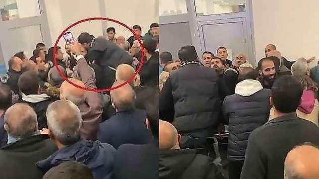 Diyarbakır Havalimanı'nda güvenlik personeli ile vatandaşlar arasında arbede