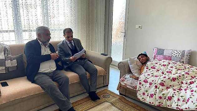 Başhekim Şirik, Tedavi Gören Çavuş Döyan İle Yakından İlgileniyor