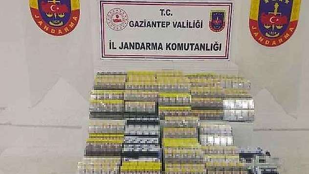 180 bin lira değerinde kaçak sigara ele geçirildi