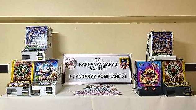 Kahramanmaraş'ta kumar operasyonu