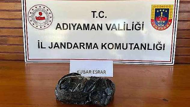 İkamete yapılan operasyonda esrar ele geçirildi