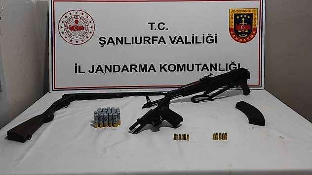 Siverek'te silah kaçakçılarına operasyon