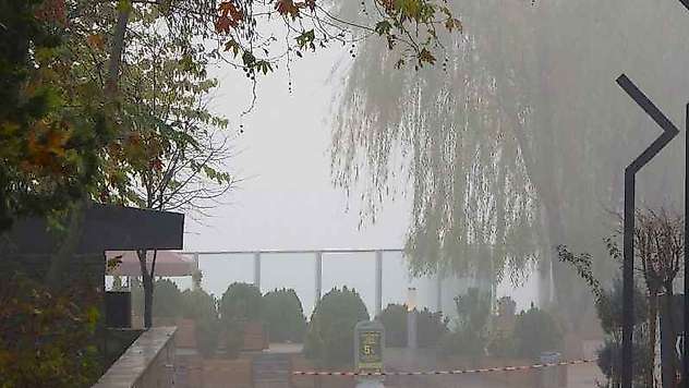 Diyarbakır güne yoğun sis ile uyandı