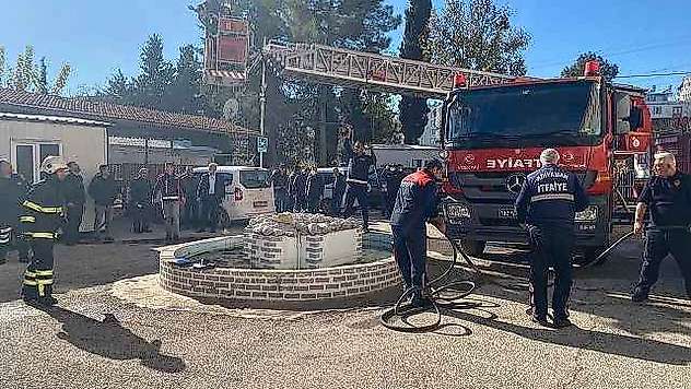 Tarım ve Orman İl Müdürlüğünde korkutan yangın