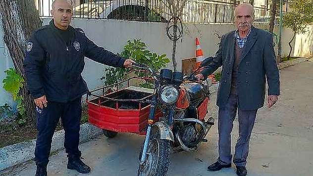 Gaziantep'te 22 yıl önce çalınan motosiklet bulundu