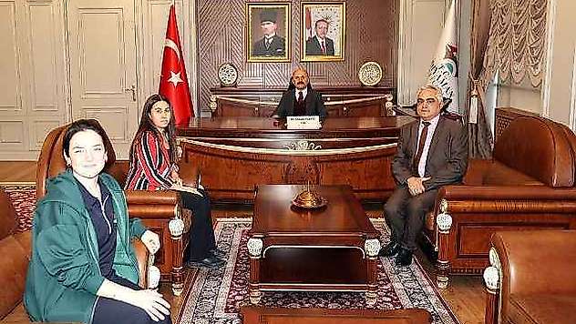 Park Hospital Heyetinden Vali Varol'a Ziyaret