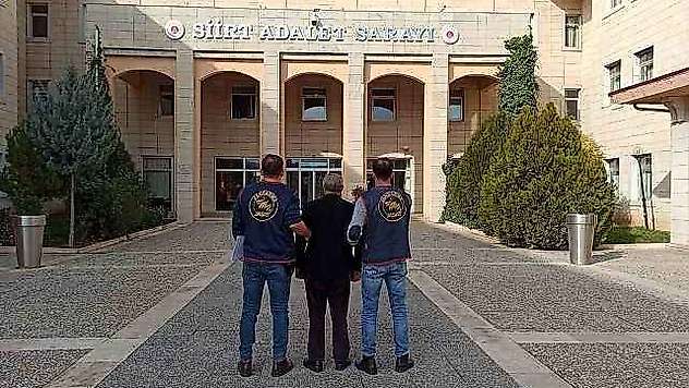 Siirt'te yakalanan terör örgütü üyesi tutuklandı