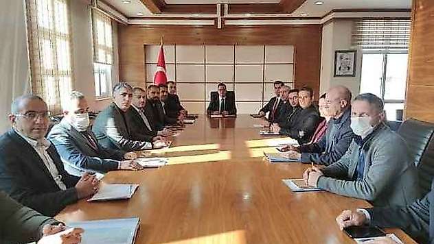 Çekmik'te yıl sonu değerlendirme toplantısı