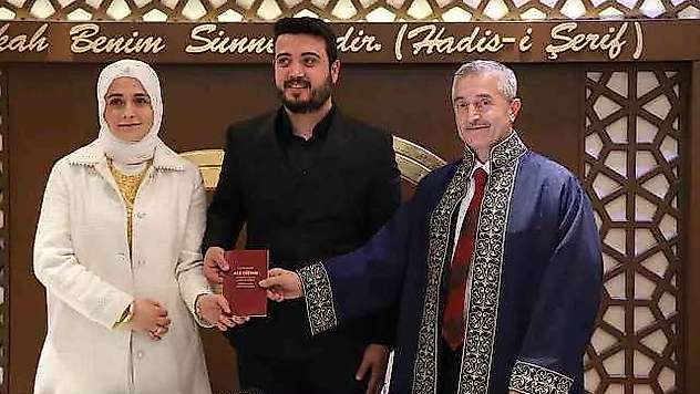 2023 yılının nikah rekoru Şahinbey'de