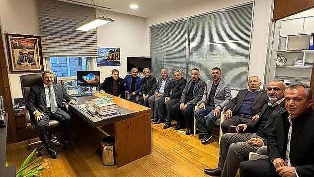 Muhtarlardan Milletvekili Alkayış'a Ziyaret