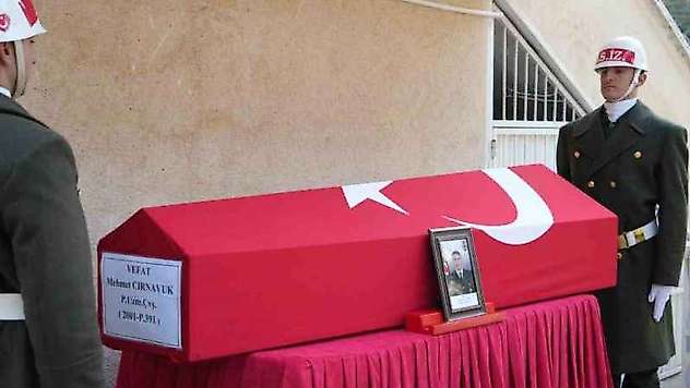Beyin kanamasından hayatını kaybeden uzman çavuş son yolculuğuna uğurlandı