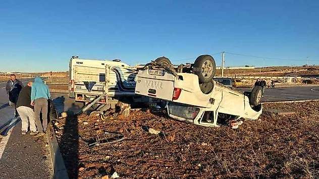 Midyat'ta trafik kazası: 4 yaralı