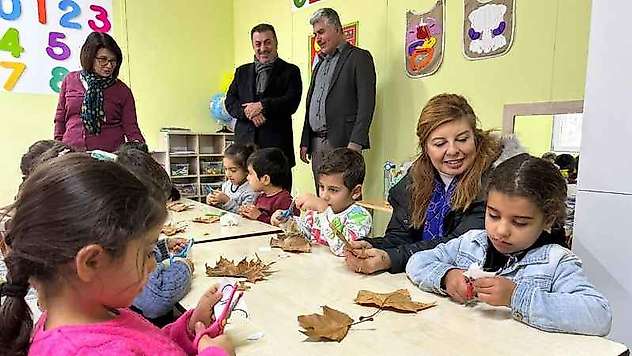 Anaokuluna Oyuncak Kütüphanesi Açıldı