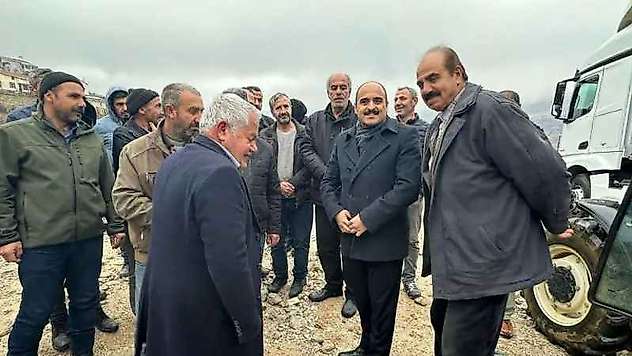 Çelikhan'da çiftçilere sulama sistemi desteği verildi
