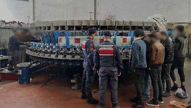 Kaçak göçmen çalıştıran işletmeye 8 milyon 268 bin TL cezai işlem