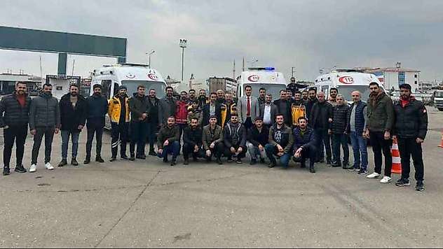 Batman'da ambulans sürüş güvenliği eğitimi verildi
