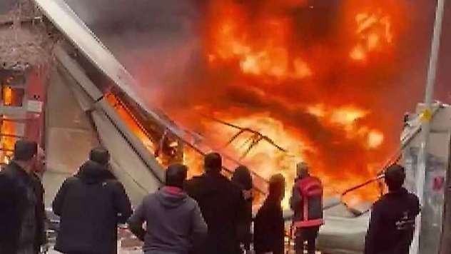 Şanlıurfa'da korkutan yangın