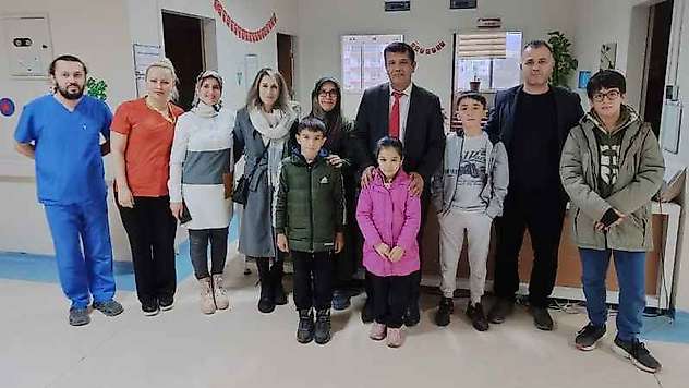 Öğrencilerden örnek davranış