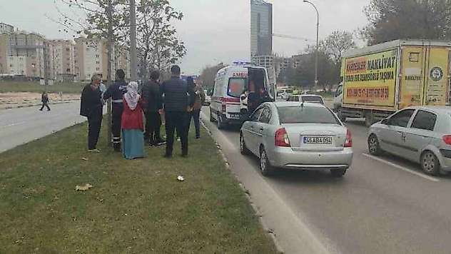Gaziantep'te takla atan araçta bulunan 4 kişi yaralandı