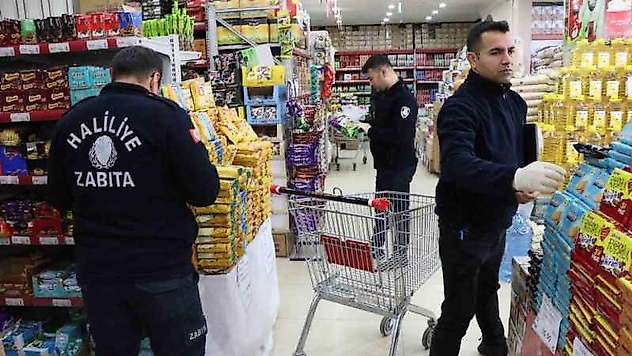 Haliliye Belediyesinden marketlere denetim