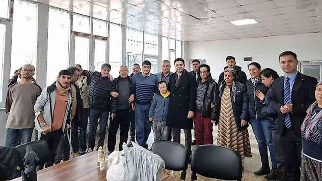 Kaymakam Seyhan, İpekyolu engelsiz yaşam merkezini ziyaret etti