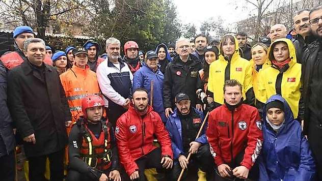 AFAD Gönüllüleri Antalya'da İşbaşında