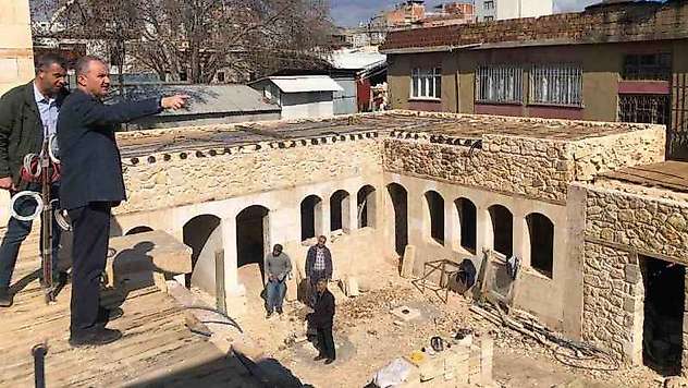 Tarihi Keleş Konağında restorasyon çalışmaları başladı