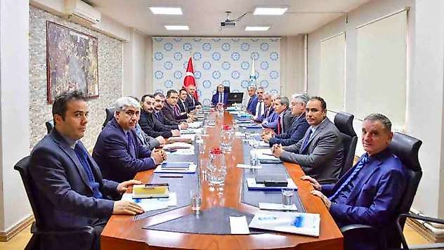 DİSKİ toplantısı Vali Ali İhsan Su başkanlığında gerçekleşti