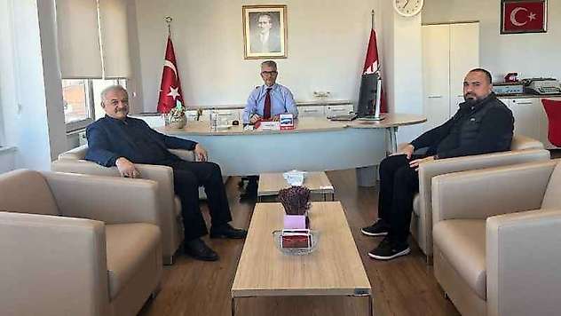Başkan Olgun'dan Öztürk'e Ziyaret