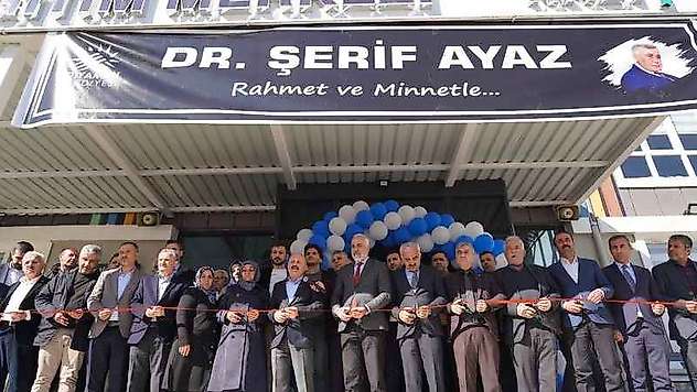 Dr. Şerif Ayaz Kültür ve Eğitim Merkezi'nin açılışı yapıldı