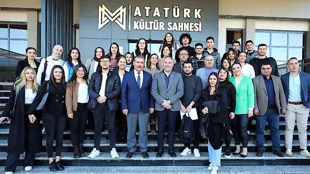 Serkan Kaptan, GAÜN öğrencilerine tecrübelerini anlatı