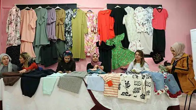 Diyarbakır'da yaklaşık 30 bin kadın, 9 farklı kurs yerinde 80 farklı atölyeden yararlandı